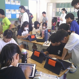 学校ふれあい体験　0618