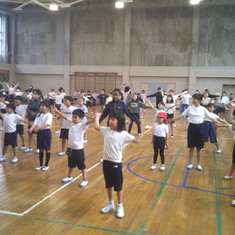 ６月９日の足近小　
