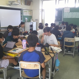 10月6日の足近小