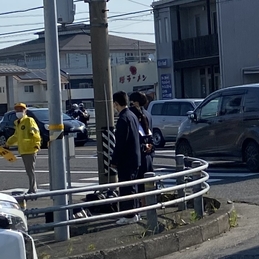 あいさつ活動　生徒会