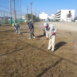 学校運営協議会　環境ボランティア　ありがとうございました