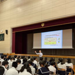 羽島高校　校長先生から　進路の話