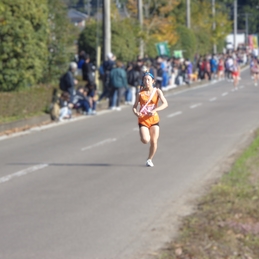 中体連　岐阜県駅伝大会　女子３位　男子７位　共に入賞