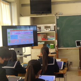 3年生　金融経済教育　住友生命さん講師