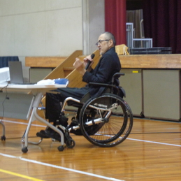 元パラ陸上　日本代表　篠田義人さん生き方を学ぶ