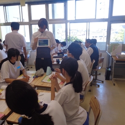 市教委主催　外国語教育推進事業　「English Week」3年生