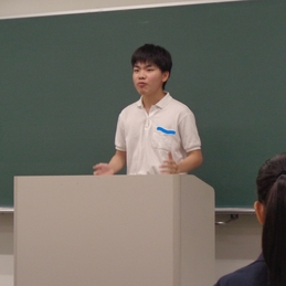 岐阜県中学生英語弁論大会岐阜地区予選　2名が参加