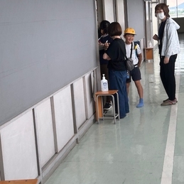 保小中合同引き渡し訓練