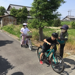 自転車点検・交通安全教室