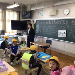 R8堀津小入学式・始業式