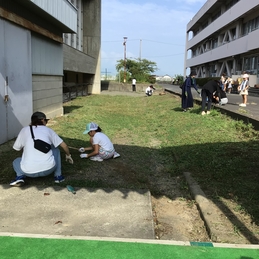 8月19日　PTA環境整美活動を行いました。