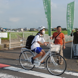 アサガオあいさつ運動