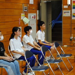 下期の学園生会執行部・専門委員長の立会演説会及び選挙