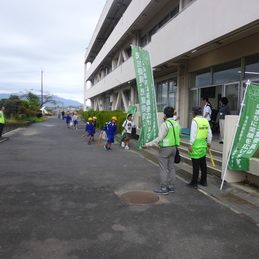 民生委員、あいさつ運動