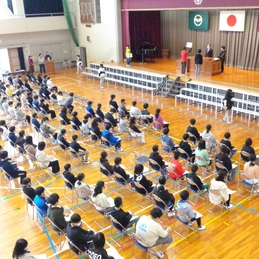 ６年生　卒業式総練習