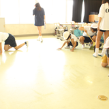 5年4組の教室掃除