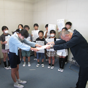 羽島市児童生徒科学作品展表彰式