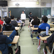 学級活動の授業6年生