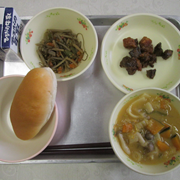 今日の給食12月19日