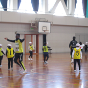 ボンボネーラ選手とサッカー教室