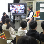 スリランカの学校とオンライン交流