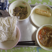 今日の給食
