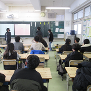 学級活動の公開授業6年生