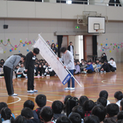 6年生を送る会を開催