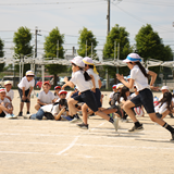 運動会のための総練習