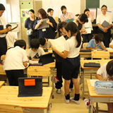 全校研究授業3年生国語