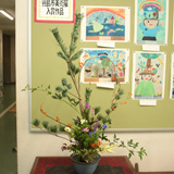 玄関のお花