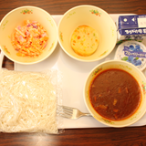 前期最後の給食