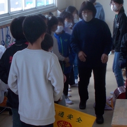 新年度に向けて～通学班の引継ぎ～