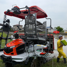 田植え見学