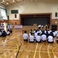 ３年生中体連出場選手 壮行会