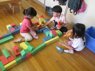 ２ブロック遊び.JPG