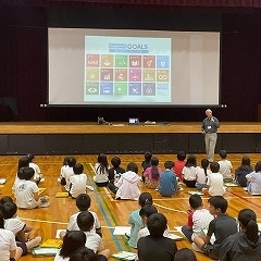 地球温暖化防止教室を実施しました