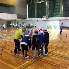 5年生　パラスポーツ・ボッチャ体験