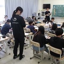 教育実践観察（岐阜聖徳学園大学の学生さん来校）