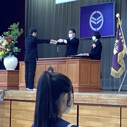 令和4年度　第76回卒業証書授与式