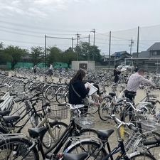 4/19　PTA自転車点検