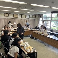 6/26　オレゴン異文化交流協会　ホームステイ受け入れ事業　学校訪問