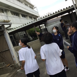 校内DIG（危険箇所確認）訓練